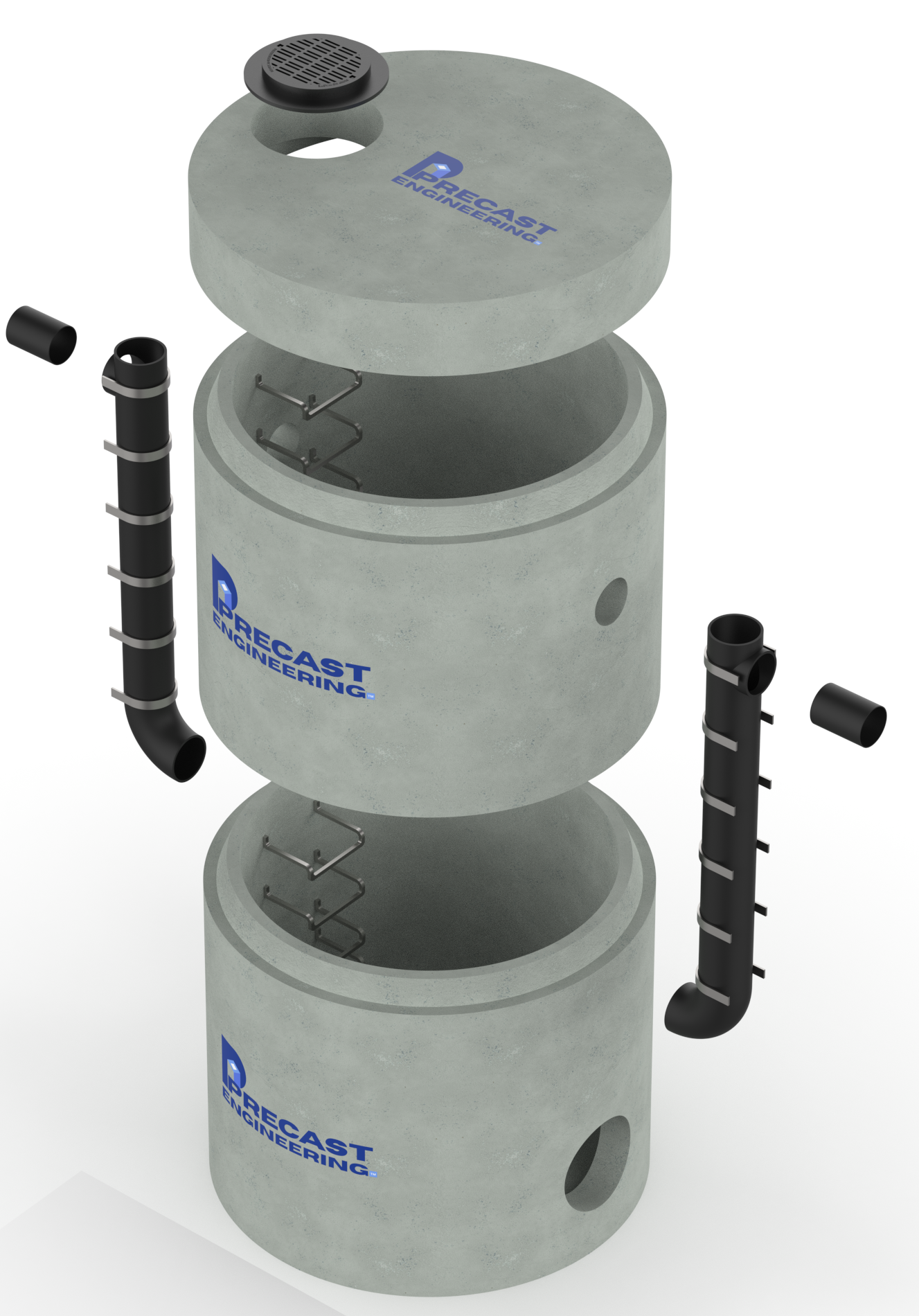 Custom Internal Core Mold Shuttering & Stripping Mechanism